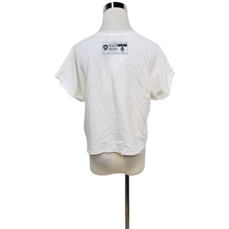 Balmain Balmain Sketch Logo Short Sleeve T-Shirt Size S Size S / US 4 / IT 40 - 2 Thumbnail