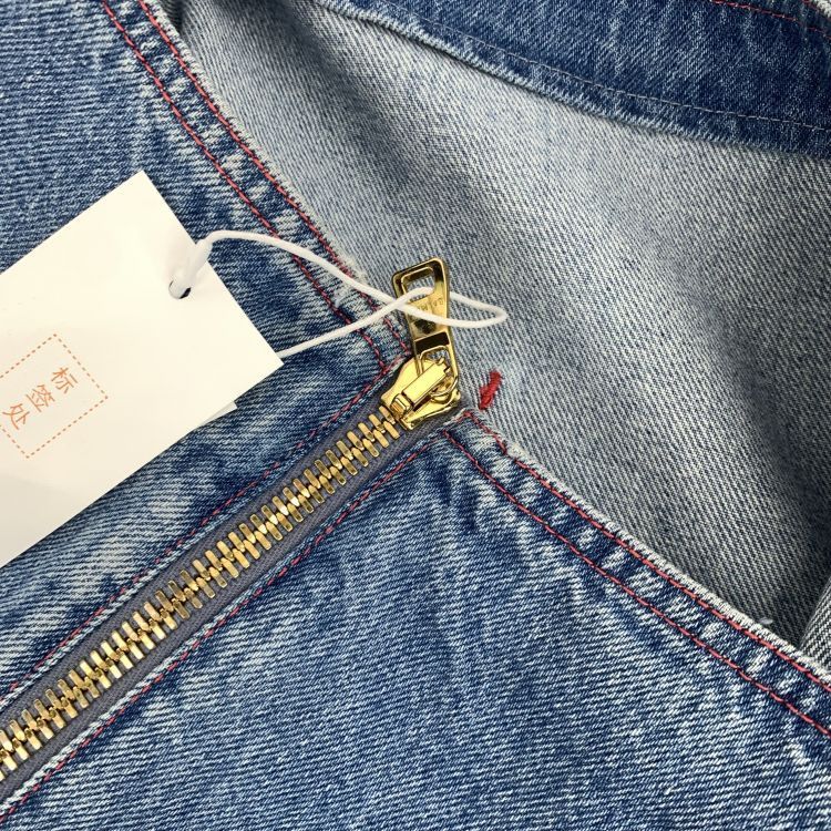 Balmain Balmain Blue Denim Mini Skirt Size 38 Size 27" / US 4 / IT 40 - 6 Thumbnail