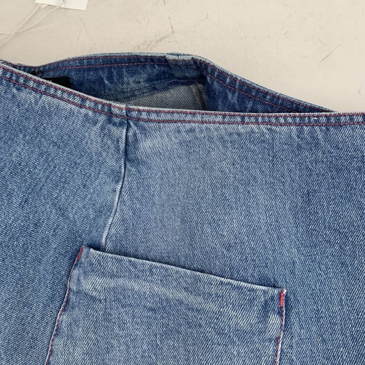Balmain Balmain Blue Denim Mini Skirt Size 38 Size 27" / US 4 / IT 40 - 5 Thumbnail