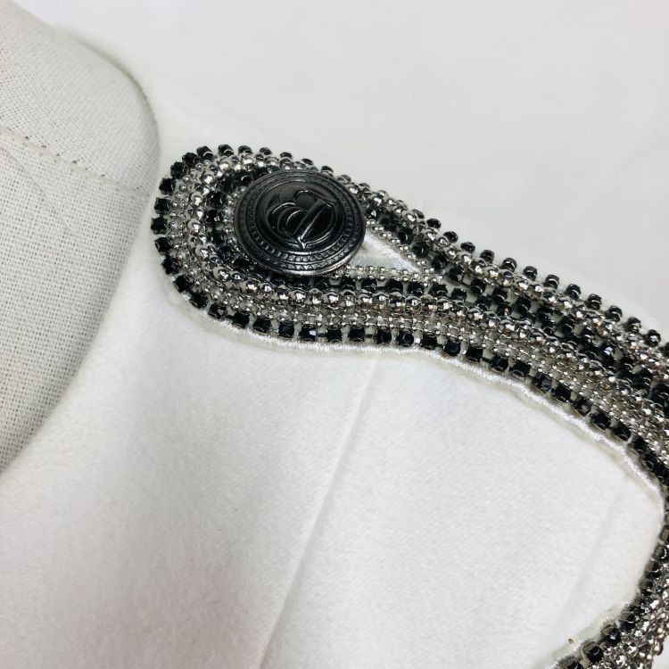 Pierre Balmain Pierre Balmain Embellished Shoulder Mini Dress 36 Size XS / US 0-2 / IT 36-38 - 5 Thumbnail