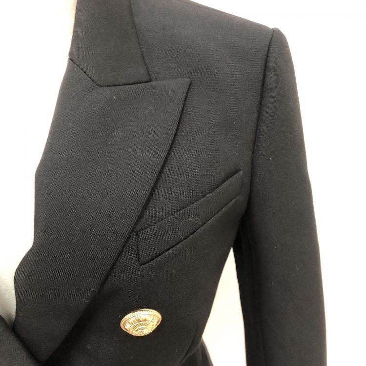 Balmain Balmain Gold Button Blazer Size 36 Size XS / US 0-2 / IT 36-38 - 8 Thumbnail