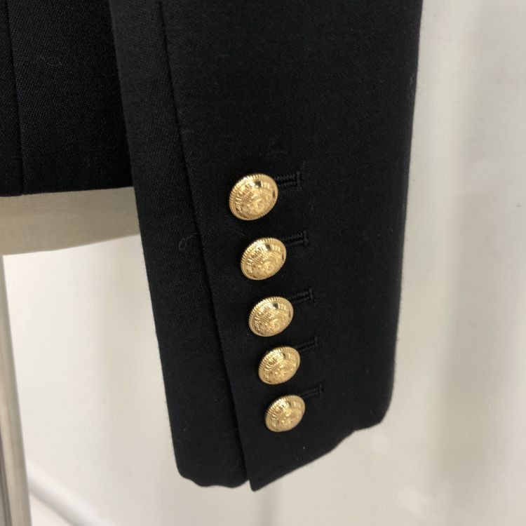 Balmain Balmain Gold Button Blazer Size 36 Size XS / US 0-2 / IT 36-38 - 10 Thumbnail