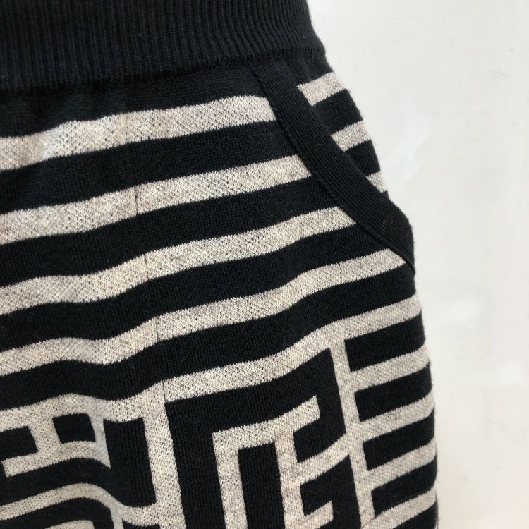 Balmain Balmain Labyrinth Knit Shorts Size 36 Size 26" / US 2 / IT 38 - 8 Thumbnail