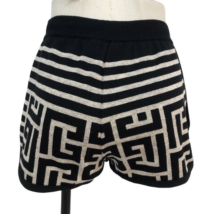 Balmain Balmain Labyrinth Knit Shorts Size 36 Size 26" / US 2 / IT 38 - 2 Thumbnail