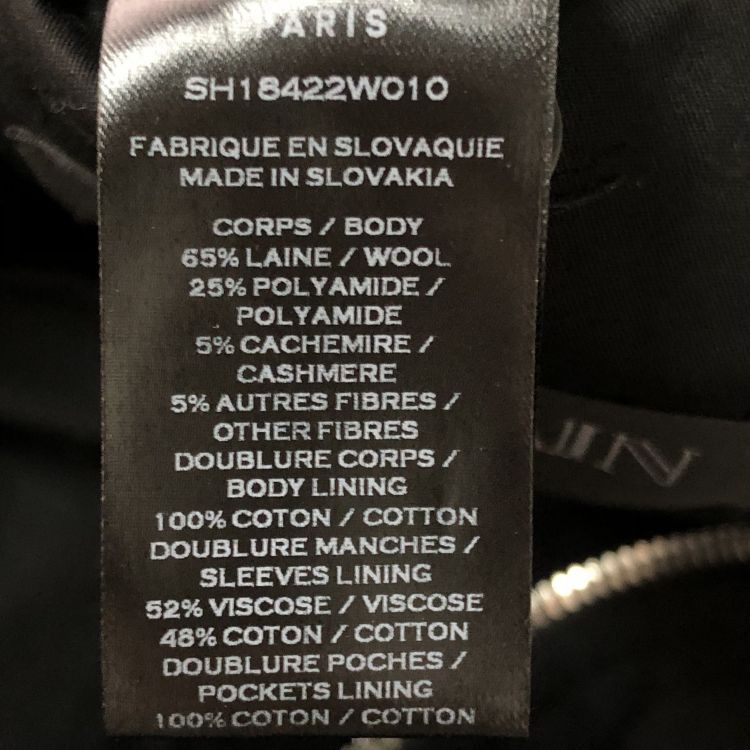 Balmain Balmain Wool Biker Coat Size 46 Size US S / EU 44-46 / 1 - 5 Thumbnail