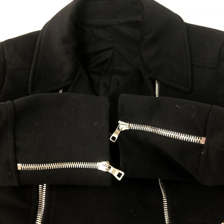 Balmain Balmain Wool Biker Coat Size 46 Size US S / EU 44-46 / 1 - 11 Thumbnail