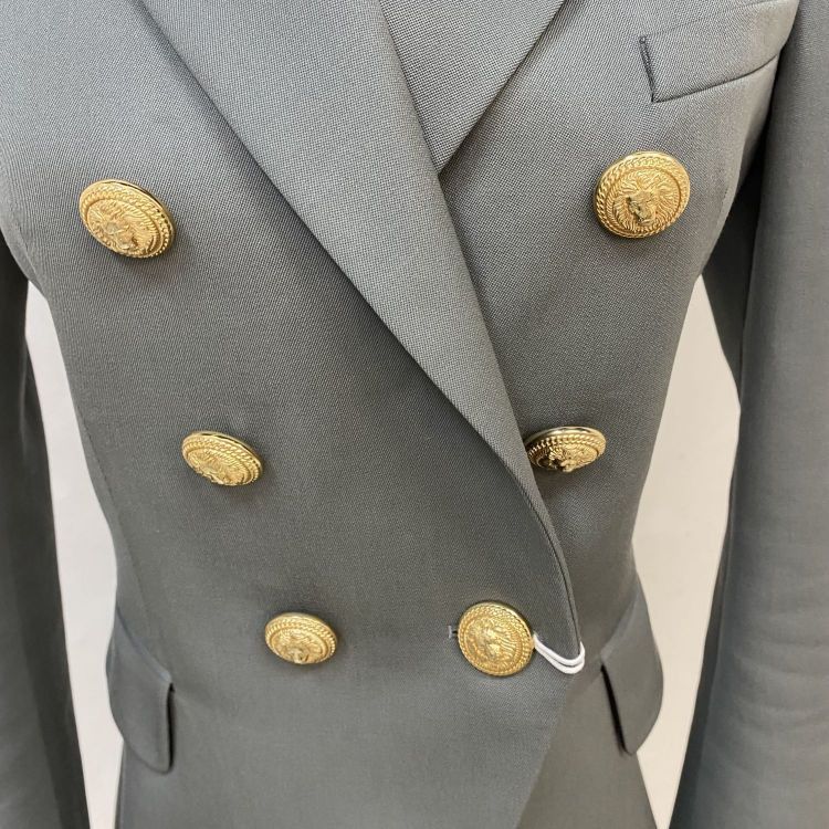 Balmain Balmain Double Breasted Wool Blazer Size 36 Size XS / US 0-2 / IT 36-38 - 6 Thumbnail