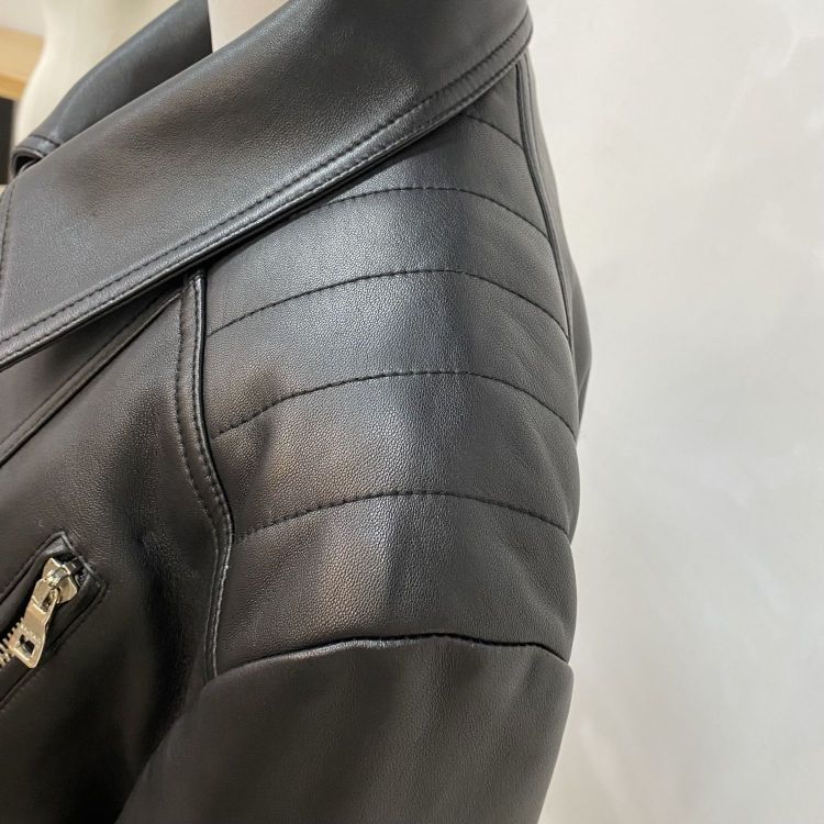 Balmain Balmain Lambskin Leather Jacket Size 52 Size US L / EU 52-54 / 3 - 8 Thumbnail