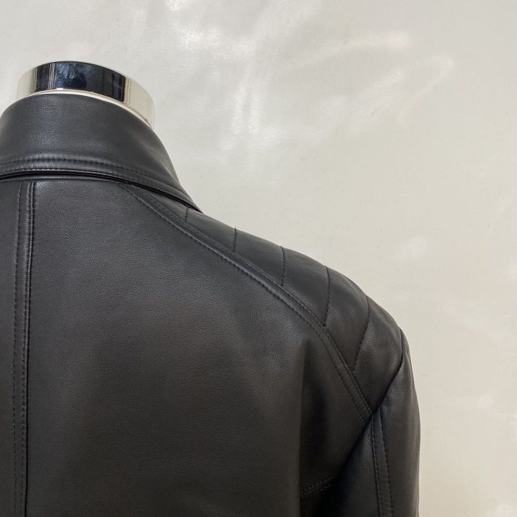 Balmain Balmain Lambskin Leather Jacket Size 52 Size US L / EU 52-54 / 3 - 9 Thumbnail