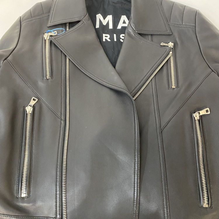 Balmain Balmain Lambskin Leather Jacket Size 52 Size US L / EU 52-54 / 3 - 12 Thumbnail