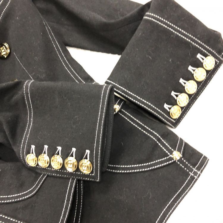 Balmain Balmain Contrast Stitch Blazer Size 36 Size XS / US 0-2 / IT 36-38 - 7 Thumbnail