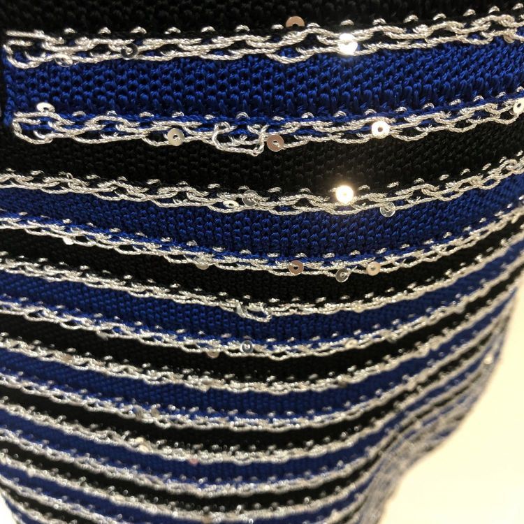 Balmain Balmain Striped Knit Mini Skirt Size 34 Size 25" / US 0 / IT 36 - 9 Thumbnail