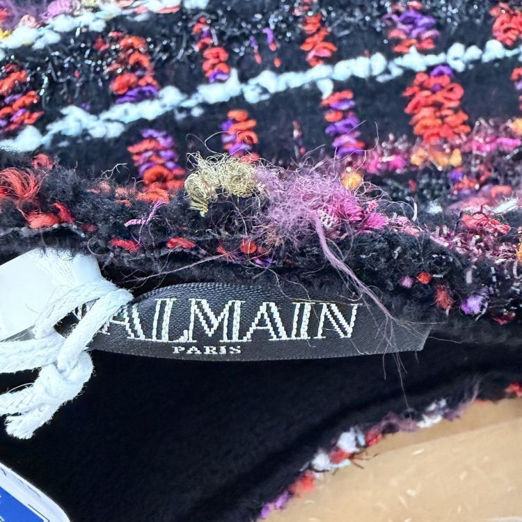 Balmain Balmain Tweed Mini Skirt Size 36 Size 26" / US 2 / IT 38 - 3 Thumbnail