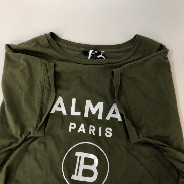 Balmain Balmain Logo Short Sleeve T-Shirt Size M Size M / US 6-8 / IT 42-44 - 11 Thumbnail
