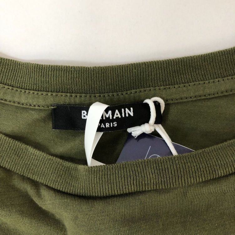 Balmain Balmain Logo Short Sleeve T-Shirt Size M Size M / US 6-8 / IT 42-44 - 3 Thumbnail