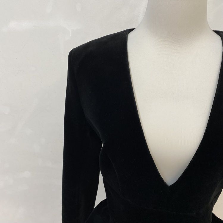 Balmain Balmain Velvet Tiered Dress Size 38 Size S / US 4 / IT 40 - 6 Thumbnail
