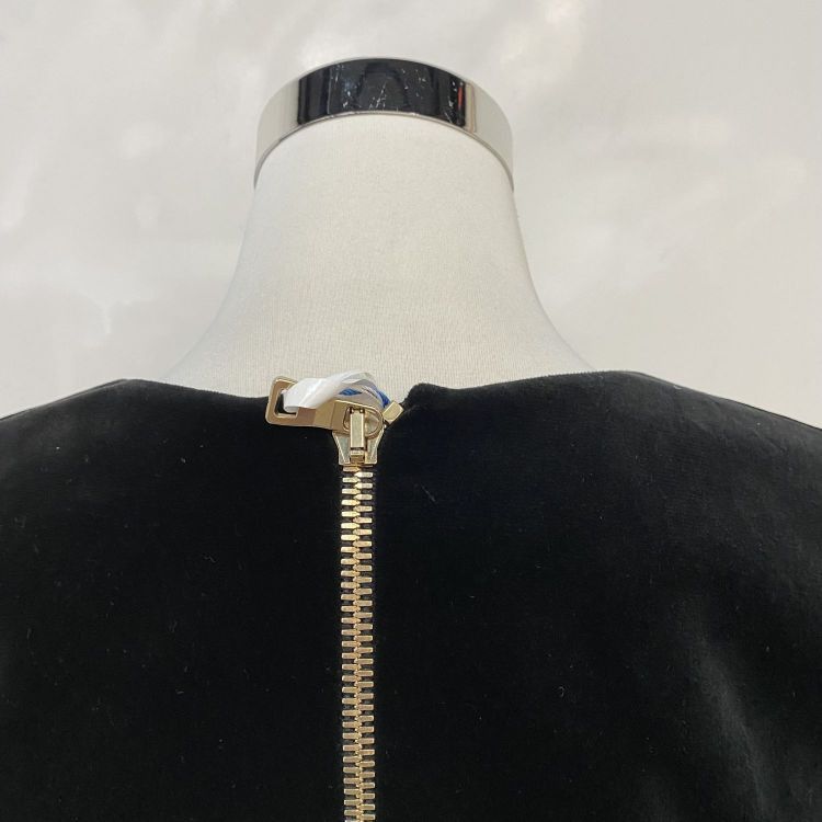 Balmain Balmain Velvet Tiered Dress Size 38 Size S / US 4 / IT 40 - 9 Thumbnail