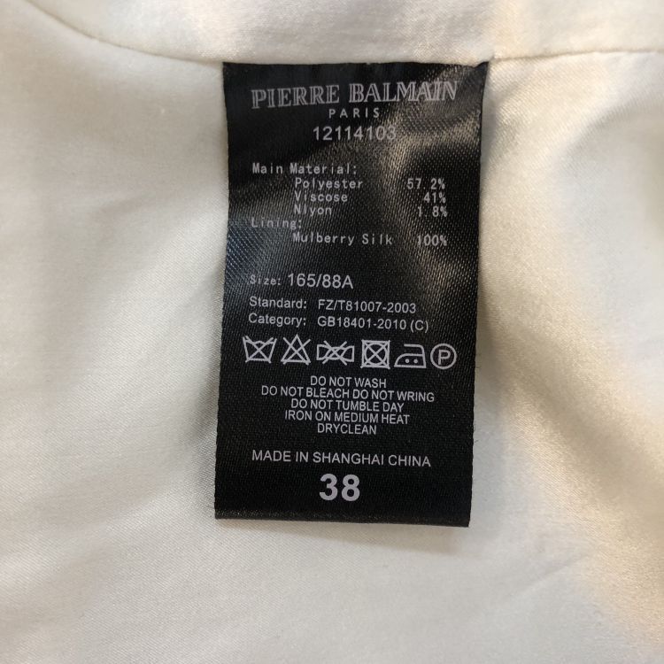 Pierre Balmain Pierre Balmain Tweed Biker Jacket Size 38 Size S / US 4 / IT 40 - 4 Thumbnail