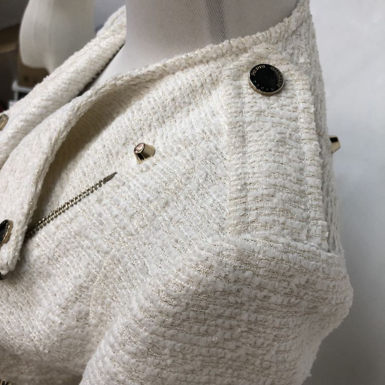 Pierre Balmain Pierre Balmain Tweed Biker Jacket Size 38 Size S / US 4 / IT 40 - 6 Thumbnail