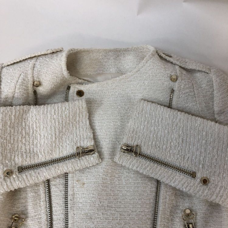 Pierre Balmain Pierre Balmain Tweed Biker Jacket Size 38 Size S / US 4 / IT 40 - 11 Thumbnail