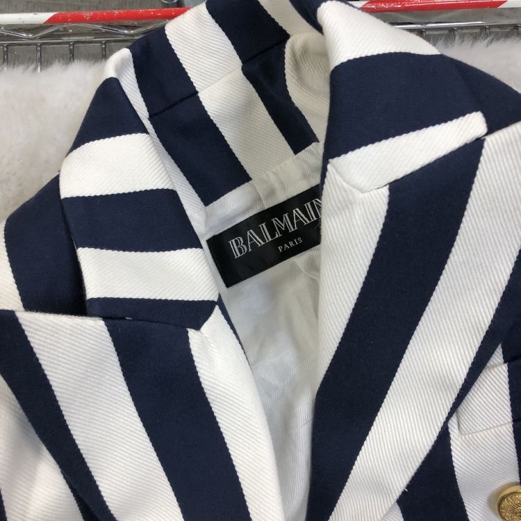Balmain Balmain Striped Blazer Size 36 Size XS / US 0-2 / IT 36-38 - 5 Thumbnail