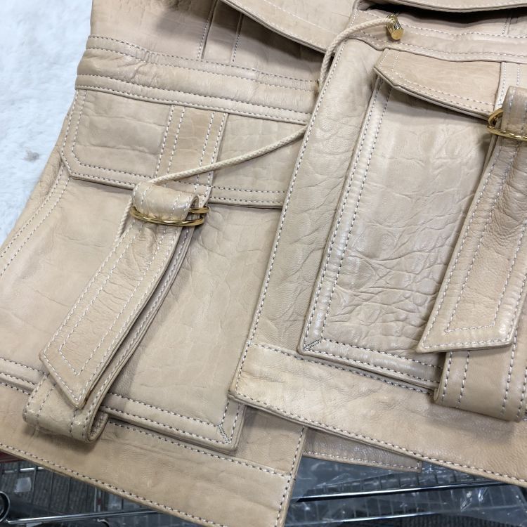 Balmain Balmain Lamb Skin Vest Size 36 Size XS / US 0-2 / IT 36-38 - 8 Thumbnail