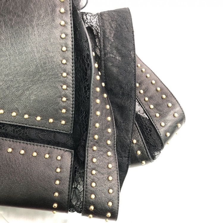 Valentino Valentino Studded Leather Lace Dress Size 42 Size M / US 6-8 / IT 42-44 - 10 Thumbnail