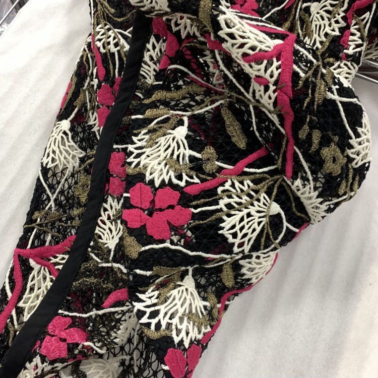 Valentino Valentino Floral Embroidered Midi Dress Size 44 Size M / US 6-8 / IT 42-44 - 6 Thumbnail