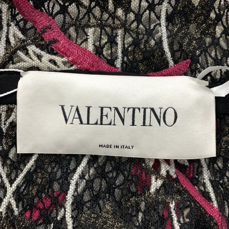 Valentino Valentino Floral Embroidered Midi Dress Size 44 Size M / US 6-8 / IT 42-44 - 3 Thumbnail