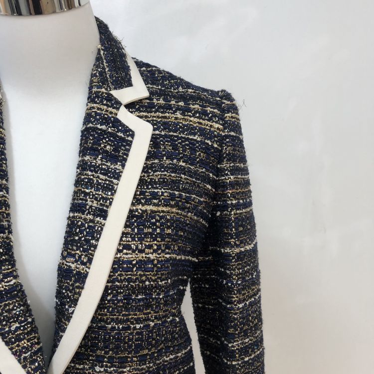 Valentino Valentino Tweed Studded Blazer Size 38 Size XS / US 0-2 / IT 36-38 - 10 Thumbnail