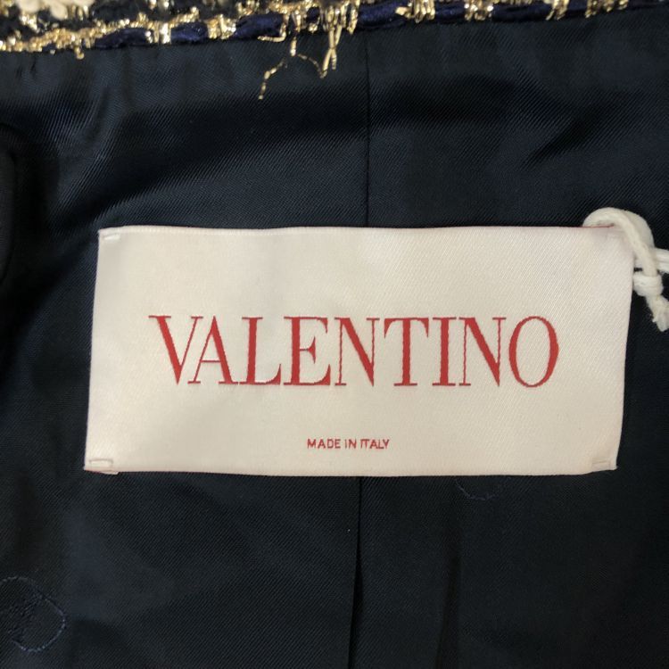 Valentino Valentino Tweed Studded Blazer Size 38 Size XS / US 0-2 / IT 36-38 - 3 Thumbnail