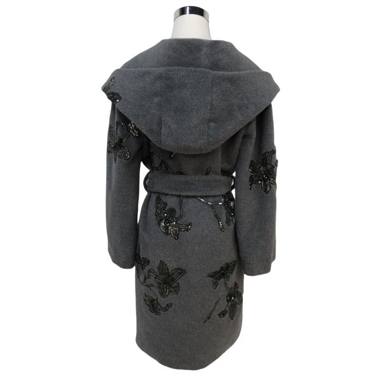 Valentino Valentino Floral Embellished Coat Size 36 Size XS / US 0-2 / IT 36-38 - 2 Thumbnail