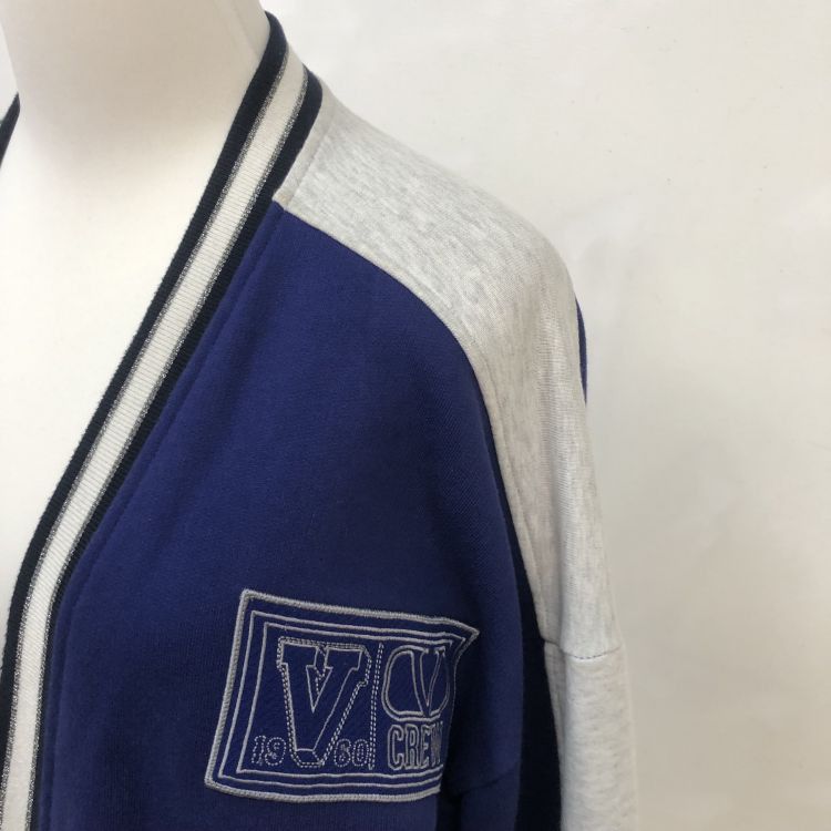 Valentino Valentino V 1960 Logo Patch Cardigan Size L Size US L / EU 52-54 / 3 - 7 Thumbnail