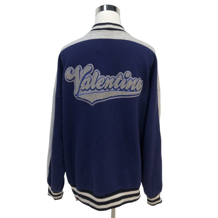 Valentino Valentino V 1960 Logo Patch Cardigan Size L Size US L / EU 52-54 / 3 - 2 Thumbnail
