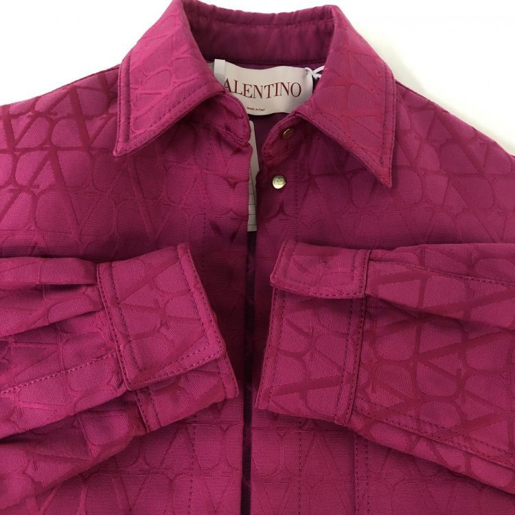 Valentino Valentino VLogo Monogram Jacket Size 40 Size S / US 4 / IT 40 - 9 Thumbnail