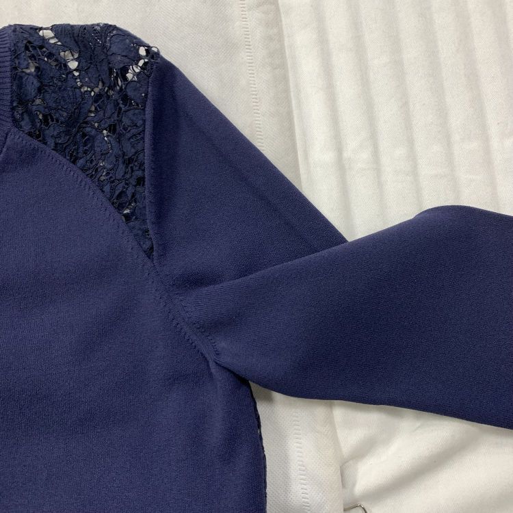 Valentino Valentino Lace Knit Sweater Size S Size S / US 4 / IT 40 - 6 Thumbnail