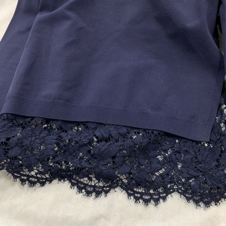 Valentino Valentino Lace Knit Sweater Size S Size S / US 4 / IT 40 - 7 Thumbnail