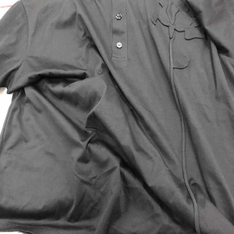 Valentino Valentino Rose Embroidered Polo Shirt Size M Size US M / EU 48-50 / 2 - 7 Thumbnail