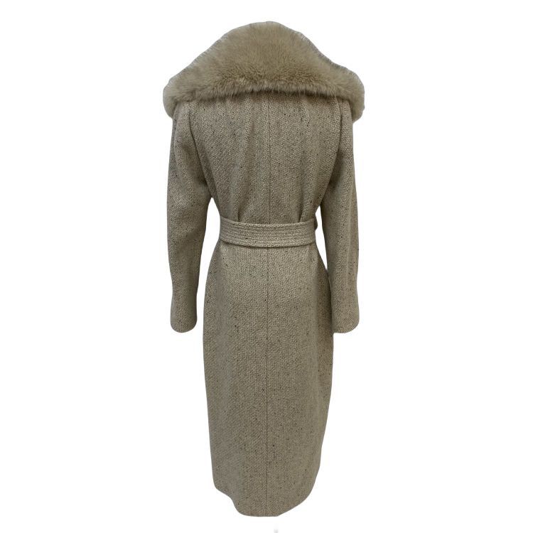 Valentino Valentino Fur Collar Coat Size 38 Size XS / US 0-2 / IT 36-38 - 2 Thumbnail