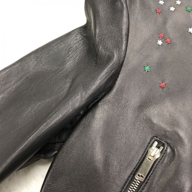 Valentino Valentino Gemstone Studded Leather Jacket Size 38 Size XS / US 0-2 / IT 36-38 - 13 Thumbnail