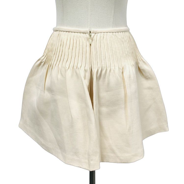 Valentino Valentino Pleated Wool Silk Shorts Size 40 Size 27" / US 4 / IT 40 - 2 Thumbnail