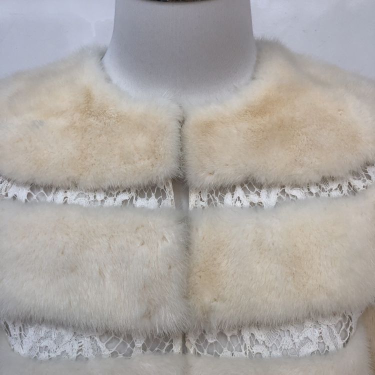 Valentino Valentino Mink Fur Lace Panel Jacket Size 38 Size XS / US 0-2 / IT 36-38 - 6 Thumbnail