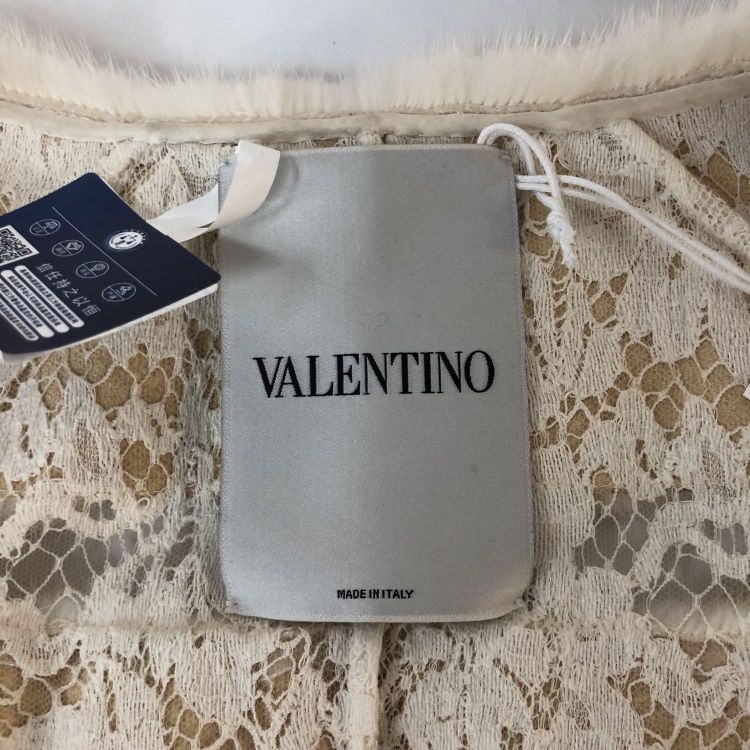 Valentino Valentino Mink Fur Lace Panel Jacket Size 38 Size XS / US 0-2 / IT 36-38 - 3 Thumbnail