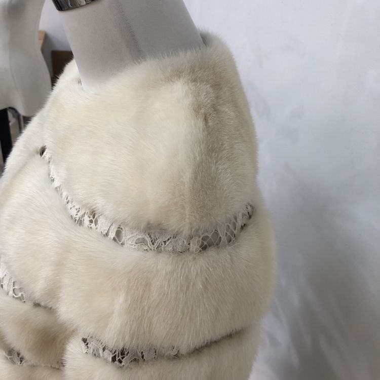 Valentino Valentino Mink Fur Lace Panel Jacket Size 38 Size XS / US 0-2 / IT 36-38 - 7 Thumbnail