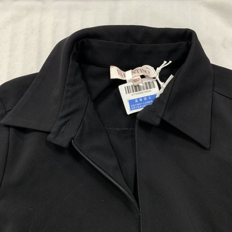 Valentino Valentino Black Zip Up Belted Jacket Size 44 Size M / US 6-8 / IT 42-44 - 10 Thumbnail