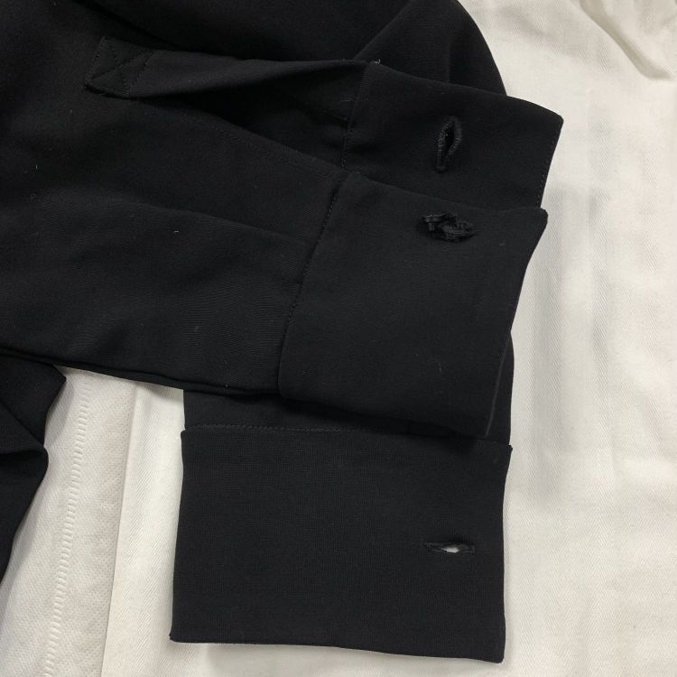 Valentino Valentino Black Zip Up Belted Jacket Size 44 Size M / US 6-8 / IT 42-44 - 9 Thumbnail