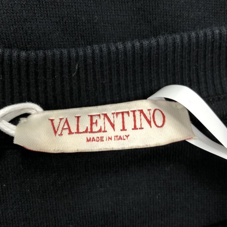 Valentino Valentino V Logo Black Sweatshirt Size XXL Size US XXL / EU 58 / 5 - 3 Thumbnail