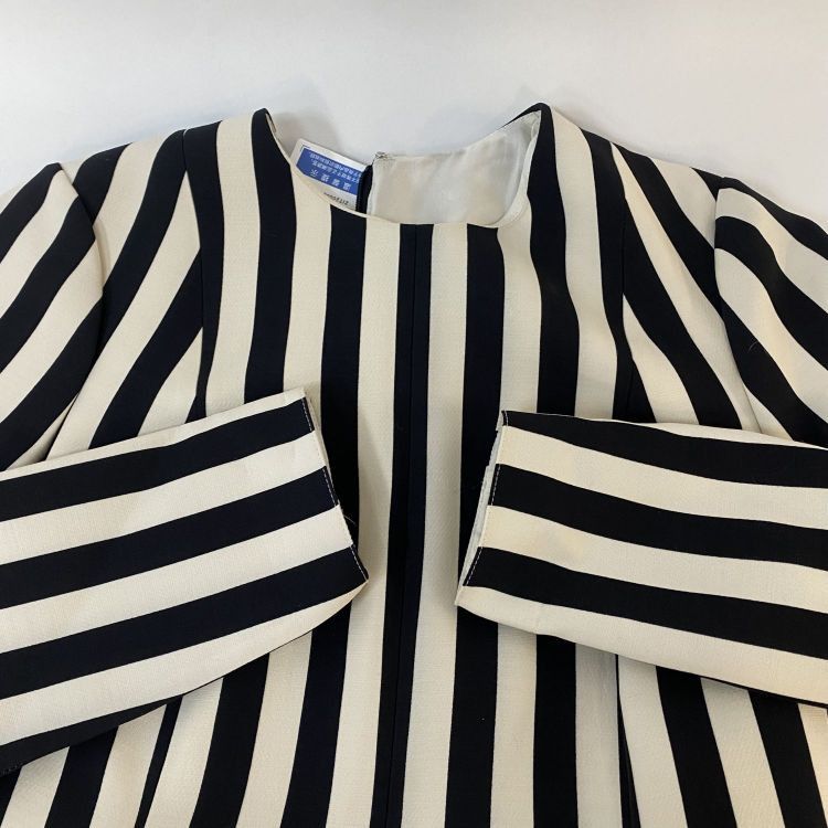 Valentino Valentino Striped Midi Dress Size 42 Size M / US 6-8 / IT 42-44 - 8 Thumbnail