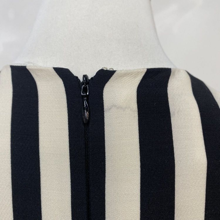 Valentino Valentino Striped Midi Dress Size 42 Size M / US 6-8 / IT 42-44 - 7 Thumbnail