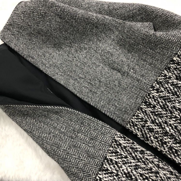 RED Valentino Red Valentino Gray Wool Blend Mini Dress Size 40 Size S / US 4 / IT 40 - 7 Thumbnail